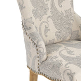 Danielle Gray/Brown Accent Chair - Ornate Home