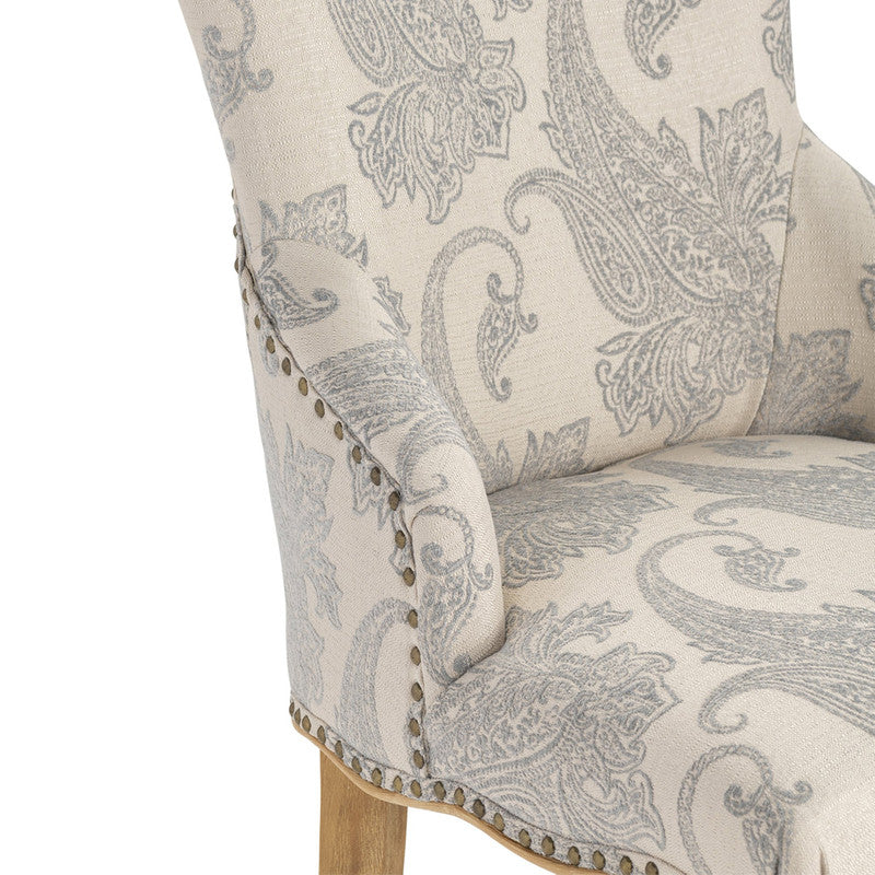 Danielle Gray/Brown Accent Chair - Ornate Home