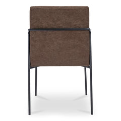 Danny Dark Brown Dining Chair (Set of 2) - Ornate Home