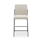 Danny Ivory Counter Stool - Ornate Home