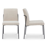 Danny Ivory Dining Chair (Set of 2) - Ornate Home