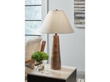 Danset Brown Table Lamp (Set of 2) (Online Special Price) - Ornate Home