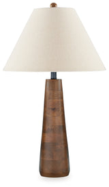 Danset Brown Table Lamp (Set of 2) (Online Special Price) - Ornate Home
