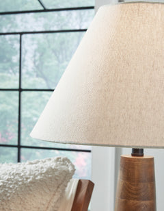 Danset Brown Table Lamp (Set of 2) - Ornate Home
