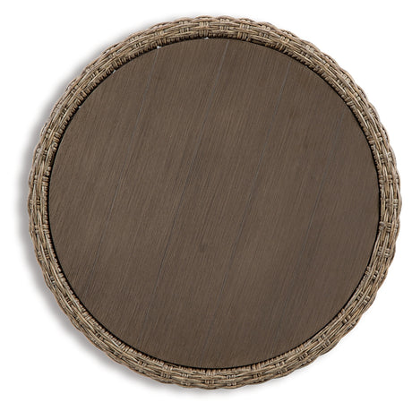 Danson Beige 2 Swivel Lounge Chairs and End Table - Ornate Home