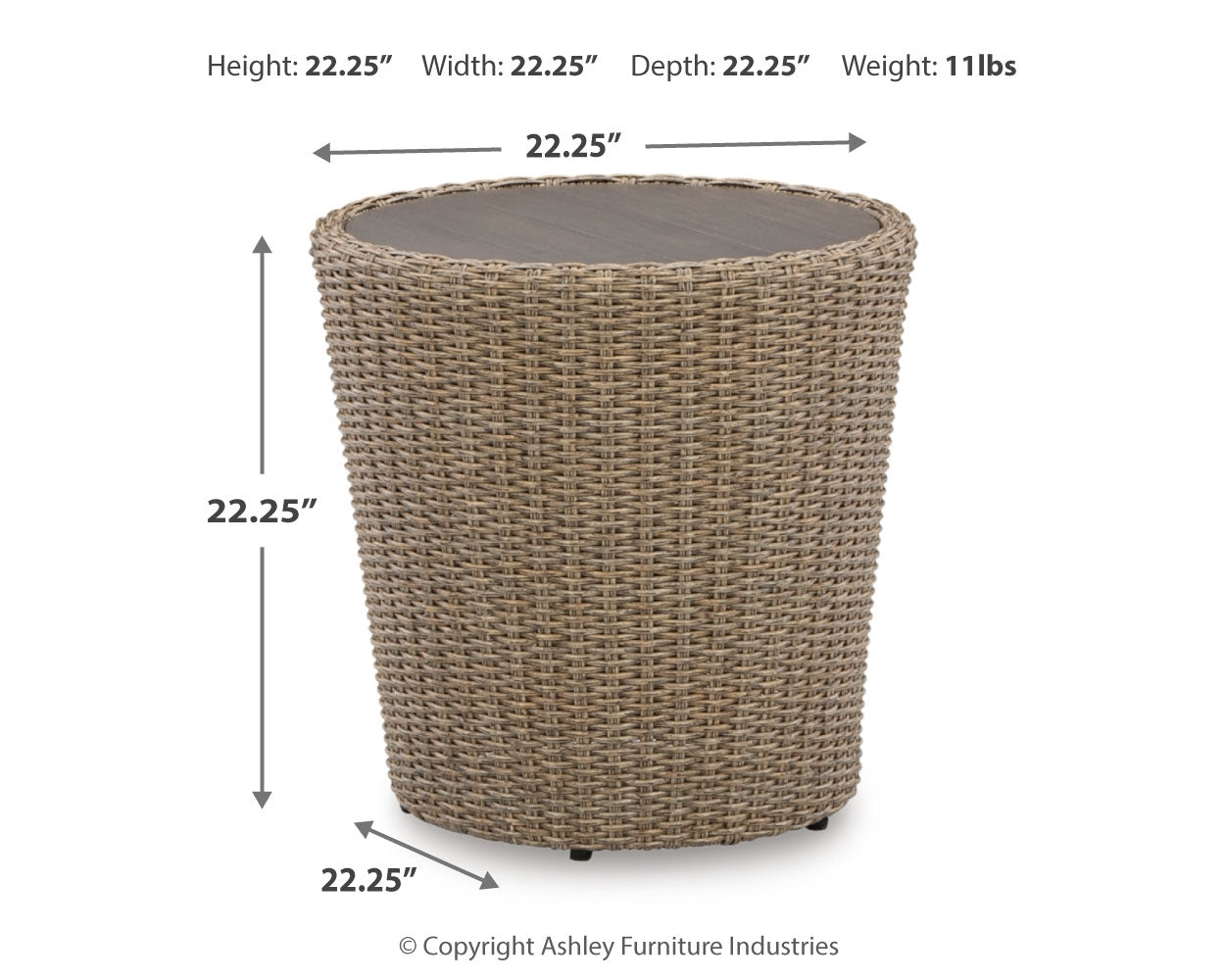 Danson Beige 2 Swivel Lounge Chairs and End Table - Ornate Home