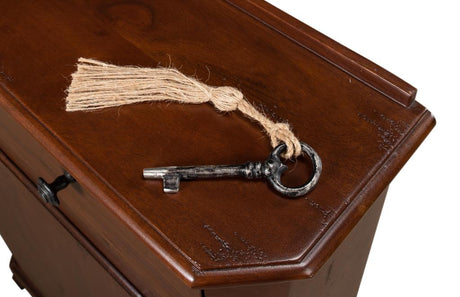 Dante Brown Hall Cabinet - Ornate Home