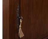 Dante Brown Hall Cabinet - Ornate Home