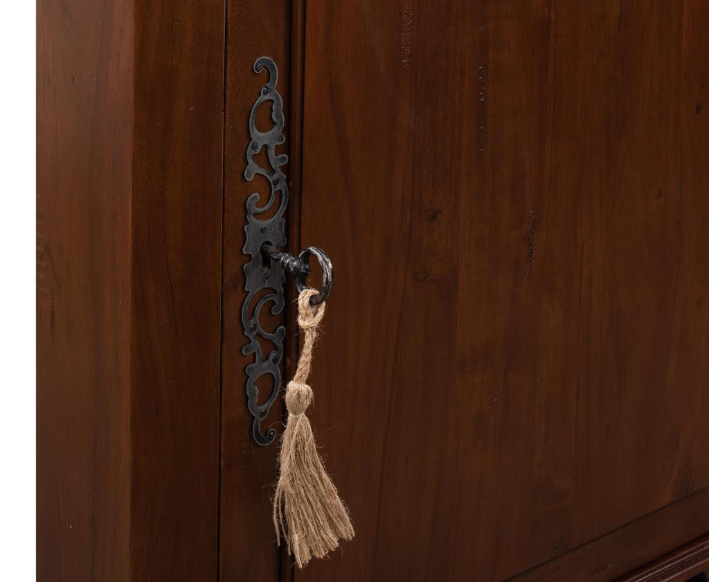 Dante Brown Hall Cabinet - Ornate Home