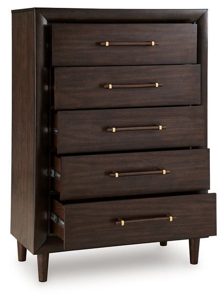 Dantenton Merlot Chest of Drawers - Ornate Home