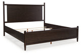 Dantenton Merlot King Panel Bed (Online Special Price) - Ornate Home
