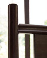 Dantenton Merlot King Panel Bed - Ornate Home