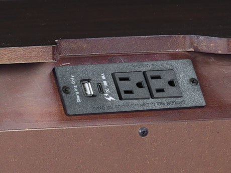 Dantenton Merlot Nightstand - Ornate Home