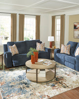 Danum Ink 2 Seat Reclining Sofa - Ornate Home