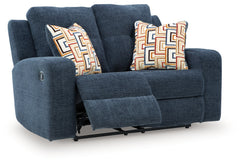 Danum Ink Reclining Loveseat - Ornate Home