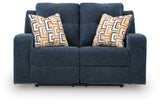 Danum Ink Reclining Loveseat - Ornate Home