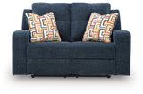 Danum Ink Reclining Sofa and Loveseat (Online Special Price) - Ornate Home