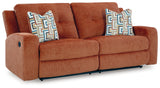 Danum Spice 2 Seat Reclining Sofa - Ornate Home