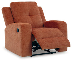 Danum Spice Zero Wall Recliner - Ornate Home