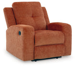 Danum Spice Zero Wall Recliner - Ornate Home