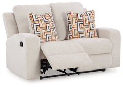Danum Stone Reclining Loveseat - Ornate Home