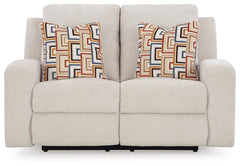 Danum Stone Reclining Loveseat - Ornate Home