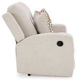 Danum Stone Reclining Loveseat - Ornate Home