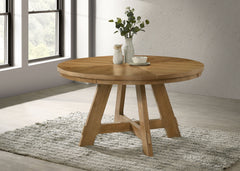 Danvers Brown Oak Dining Room Table - Ornate Home
