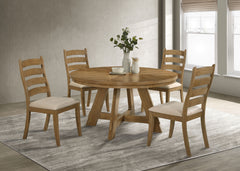 Danvers Brown Oak Dining Room Table - Ornate Home