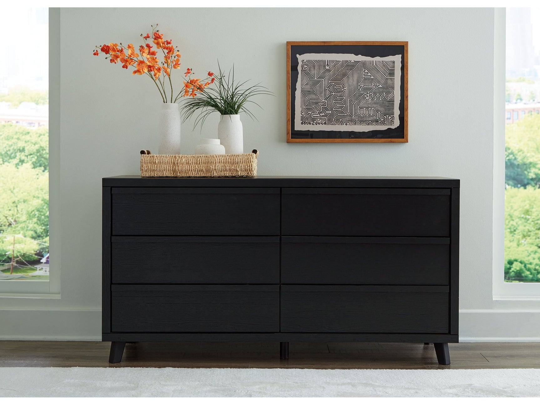 Danziar Black Dresser (Online Special Price) - Ornate Home