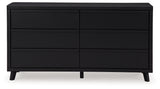 Danziar Black Dresser (Online Special Price) - Ornate Home