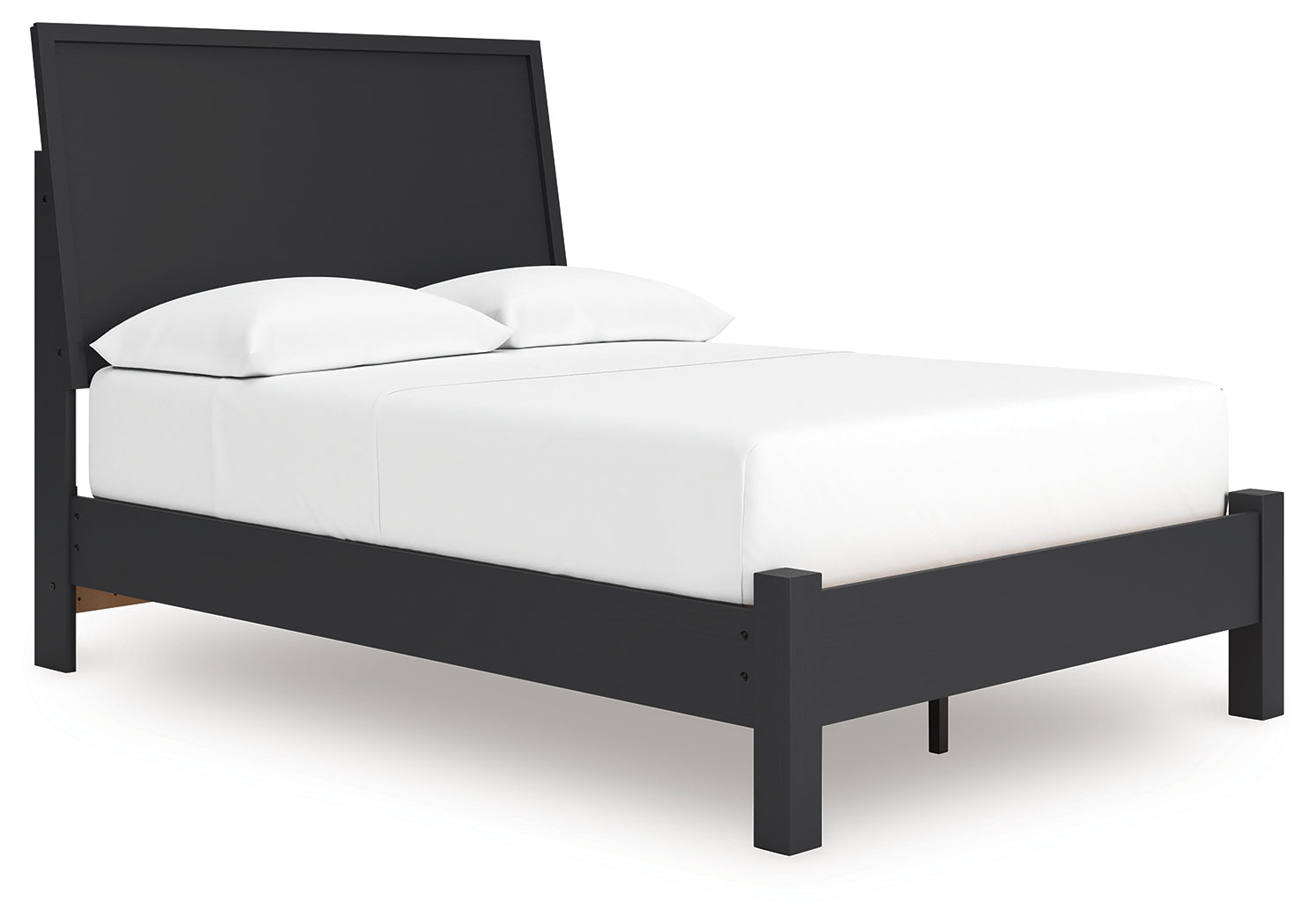 Danziar Black Full Panel Bed, Dresser and Mirror (Online Special Price) - Ornate Home