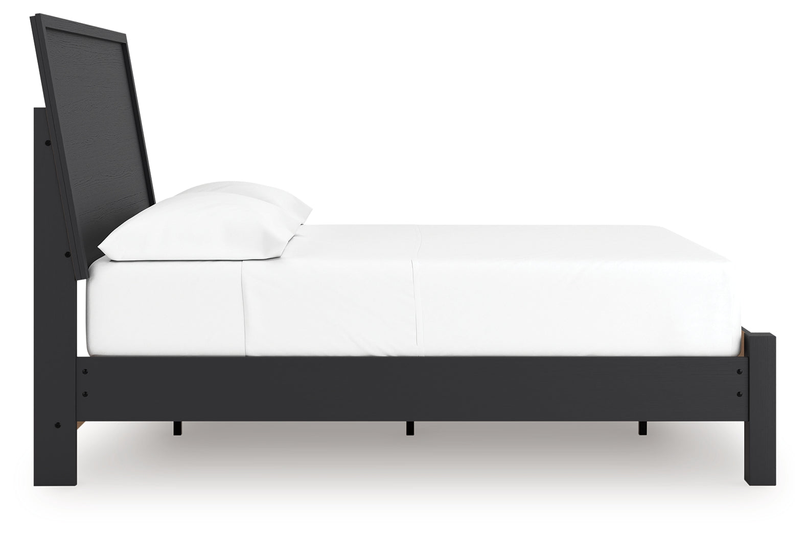 Danziar Black Full Panel Bed, Dresser and Mirror (Online Special Price) - Ornate Home