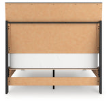 Danziar Black Full Panel Bed, Dresser and Mirror (Online Special Price) - Ornate Home