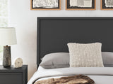 Danziar Black Full Panel Bed, Dresser and Mirror (Online Special Price) - Ornate Home