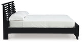 Danziar Black Full Slat Panel Bed (Online Special Price) - Ornate Home