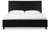 Danziar Black King Panel Bedroom Set with Dresser, Mirror and Nightstand (Online Special Price) - Ornate Home