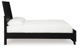Danziar Black King Panel Bedroom Set with Dresser, Mirror and Nightstand (Online Special Price) - Ornate Home