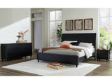 Danziar Black King Panel Bedroom Set with Dresser and Nightstand (Online Special Price) - Ornate Home