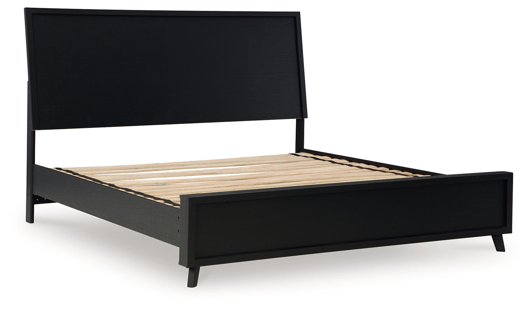 Danziar Black King Panel Bedroom Set with Dresser and Nightstand (Online Special Price) - Ornate Home