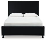 Danziar Black Queen Panel Bedroom Set with Chest and Nightstand (Online Special Price) - Ornate Home