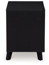 Danziar Black Queen Panel Bedroom Set with Chest and Nightstand (Online Special Price) - Ornate Home