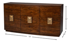 Dao Brown Credenza - Ornate Home