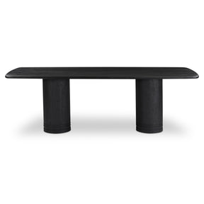 Daphne Black Large Dining Table - Ornate Home