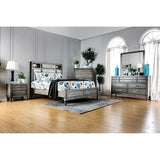 Daphne Gray Cal.King Bed - Ornate Home