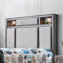Daphne Gray Cal.King Bed - Ornate Home