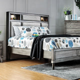 Daphne Gray Cal.King Bed - Ornate Home