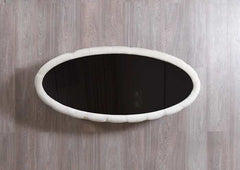 Daphne Ivory Velvet Coffee Table - Ornate Home