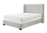Daphne Oat Tweed King Upholstered Bed - Ornate Home