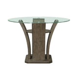 Dapper Grey Round Counter Table - Ornate Home